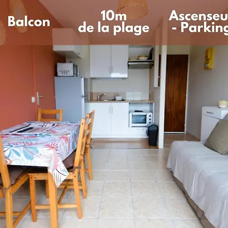 Apartment Au Pied De La - Balcon - Parking Courseulles-sur-Mer